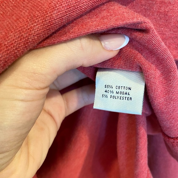 Peter Millar Crown Comfort Quarter Zip Pullover In Cape Red Size Medium MS23K49 - Picture 9 of 10